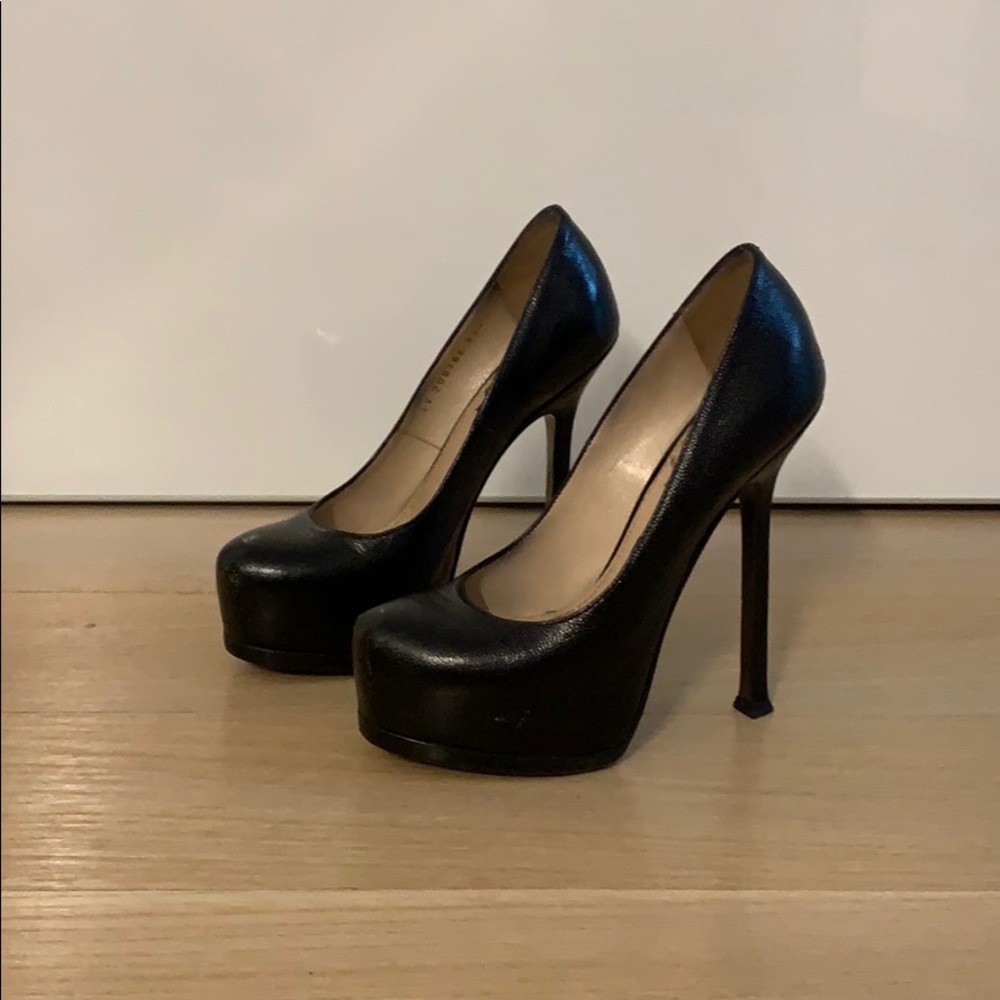 YSL tribtoo heels